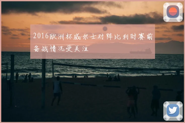 2016欧洲杯威尔士对阵比利时赛前备战情况受关注